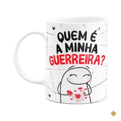 Caneca Flork Amigas - Quem É A Minha Gerreira?