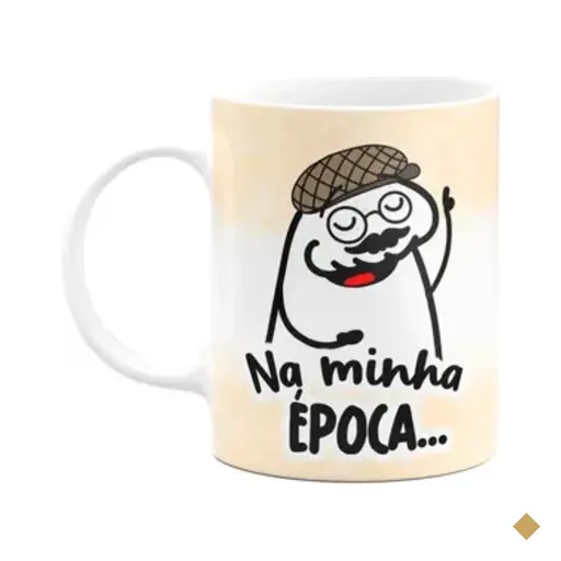 Caneca Flork Pais - Na Minha Época... 325ml
