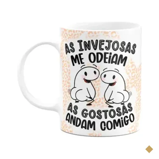 Caneca Flork Amigas - As Invejosas Me Odeiam