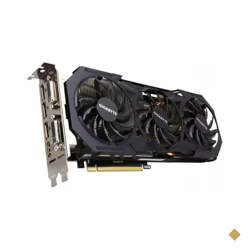 Placa de Vídeo Gigabyte GeForce GTX 980TI Windforce 3X OC Edition 6GB GDDR5…