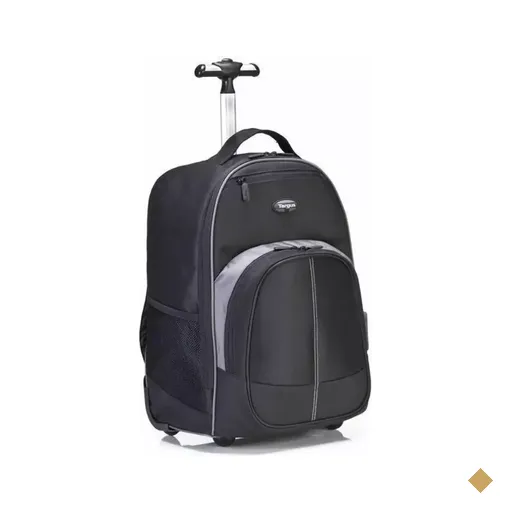 Mochila Targus 16” Compact Rolling Backpack TSB750US Com Rodas + Puxador…