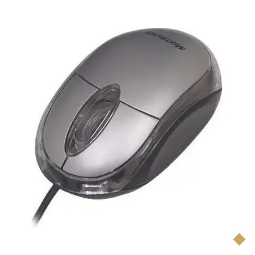 Mouse Multilaser Óptico 800dpi USB Prata