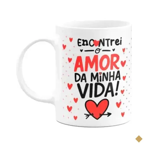 Caneca Namorados - Encontrei O Amor Da Minha Vida