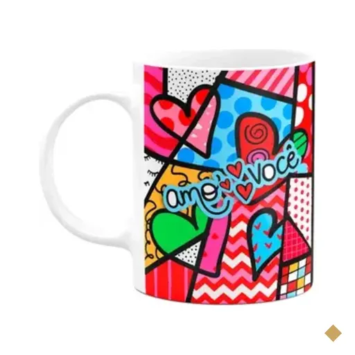 Caneca Namorados - Amo Você Te Quero Para Vida Inteira - M2