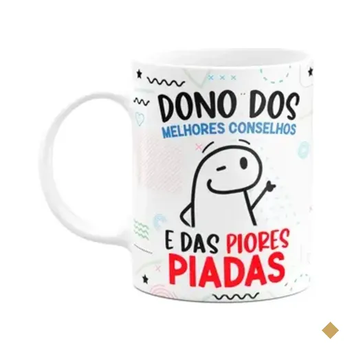 Caneca Flork Pais - Donos Melhores Conselhos