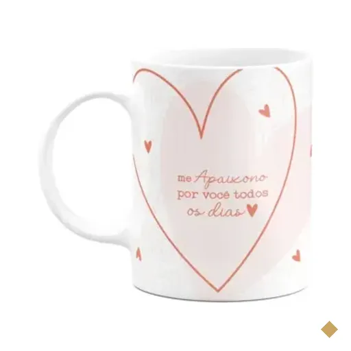 Caneca Namorados - Me Apaixono Por Você Todos Os Dias