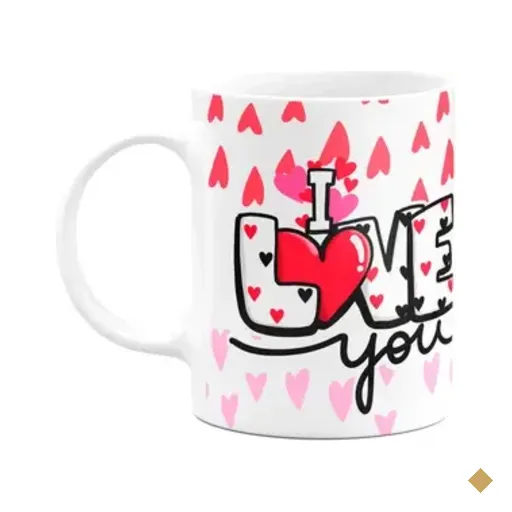 Caneca Namorados - I Love You - Você É O Amor Da Minha Vida