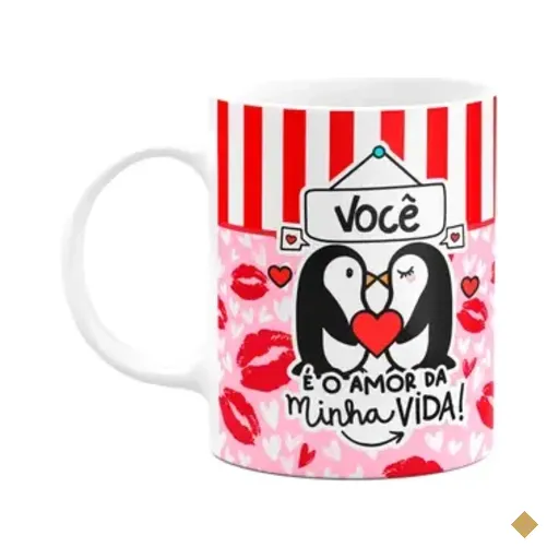 Caneca Namorados - Você É O Amor Da Minha Vida - Pinglove