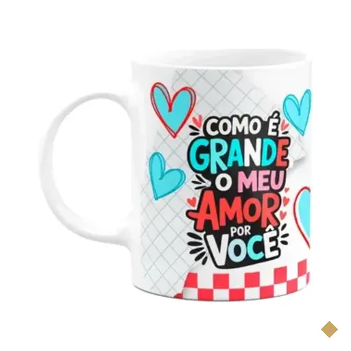 Caneca Namorados - Como É Grande O Meu Amor Por Você - M2