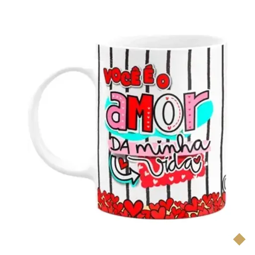 Caneca Namorados - Você É O Amor Da Minha Vida - My Love