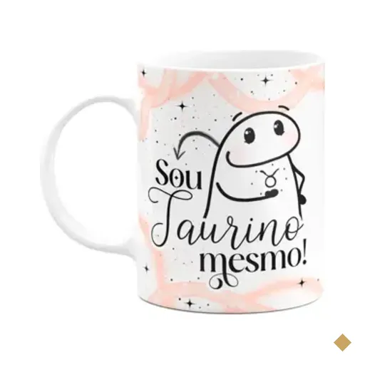 Caneca Flork Signos Touro - Sou Taurino Mesmo