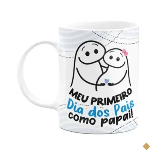 Caneca Flork Pais - Meu Primeiro Dia Dos Pais