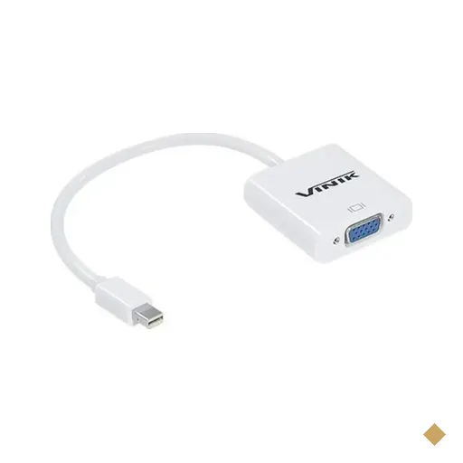 Cabo Adaptador Conversor Mini DisplayPort M ~ VGA F 15cm - Vinik