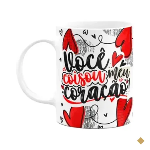 Caneca Namorados - Você Coisou Meu Coração