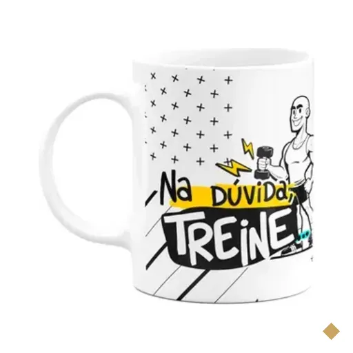 Caneca Namorados - Na Dúvida Treine - Casal Fitness