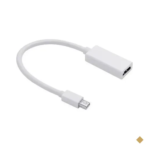 Adaptador Mini DisplayPort (M) x HDMI (F) Branco 15cm - Vinik