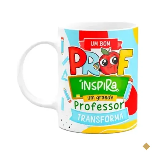 Caneca Professores - Um Grande Professor Transforma