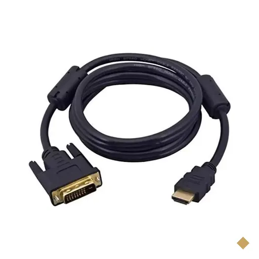 Cabo HDMI x DVI-D 1,8m Preto - Fortrek