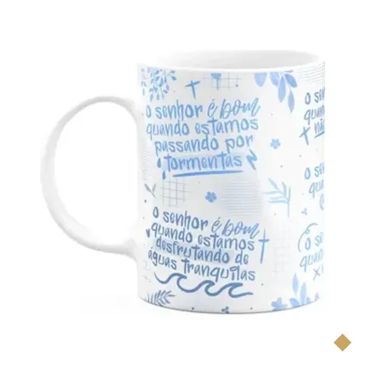 Caneca Religiosa - Quando O Senhor É Bom! - M8
