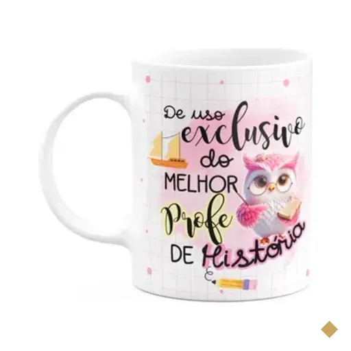 Caneca - Uso Exclusivo Da Melhor Professora De História
