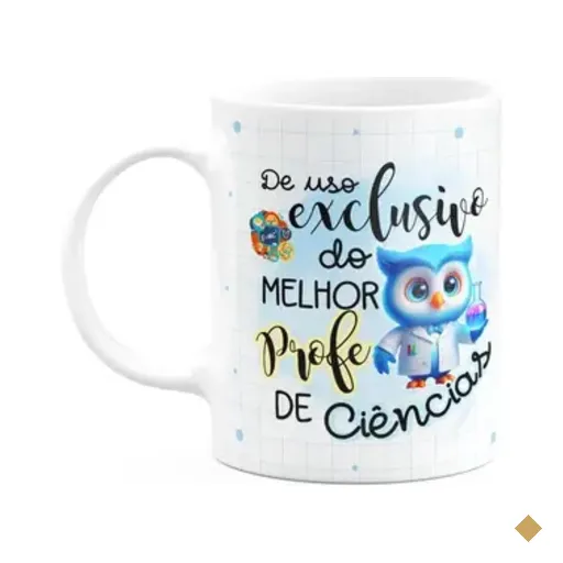 Caneca - Uso Exclusivo Do Melhor Professor De Ciências