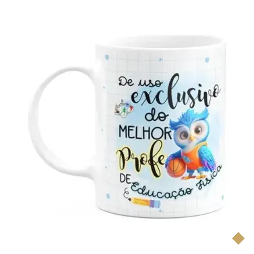Caneca - Uso Exclusivo Do Melhor Professor De Ed Física