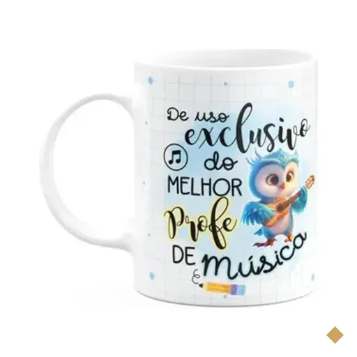 Caneca - Uso Exclusivo Do Melhor Professor De Música