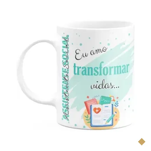 Caneca De Profissões - Sou Assistente Social - 325ml