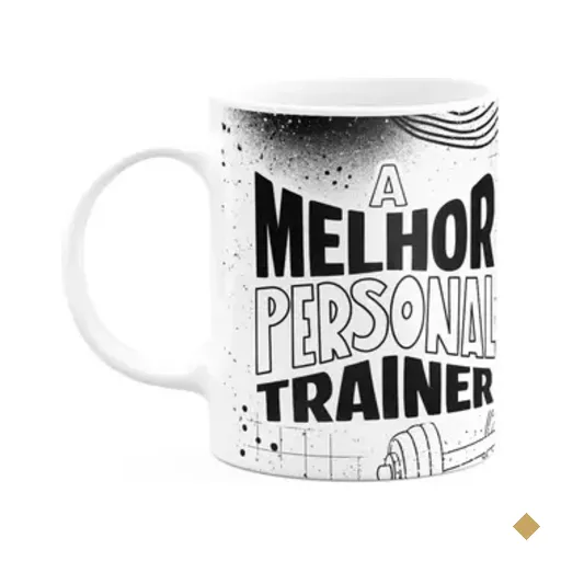 Caneca Fitness Academia - A Melhor Personal Trainer