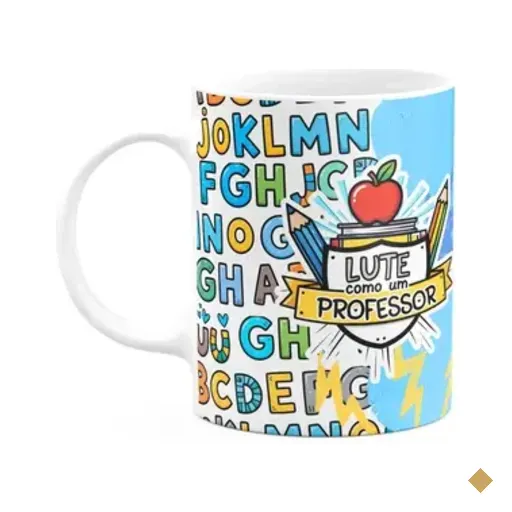 Caneca - Lute Como Um Professor - O Melhor Prof Que Existe