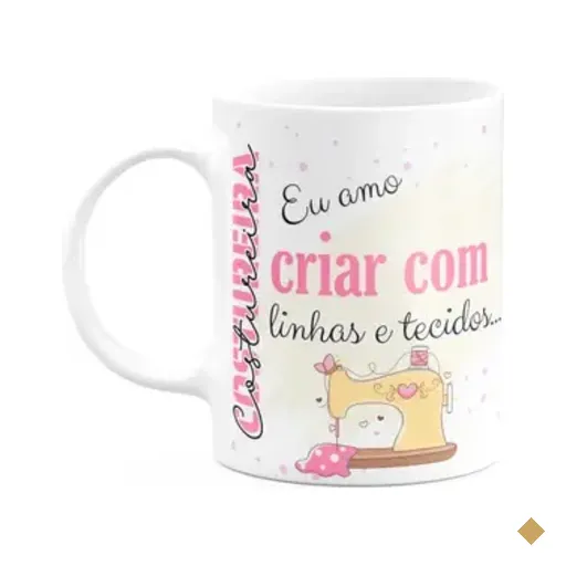 Caneca De Profissões - Sou Costureira - 325ml
