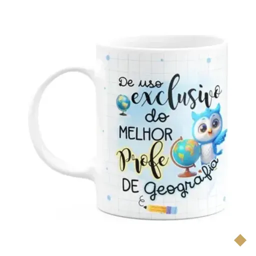 Caneca - Uso Exclusivo Do Melhor Professor De Geografia