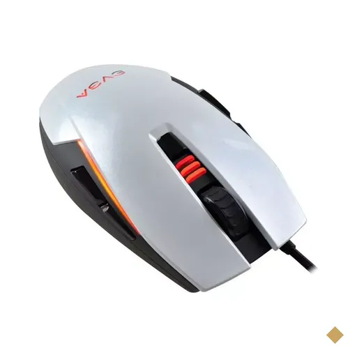 EVGA Torq X5 Óptico 6400dpi USB Branco