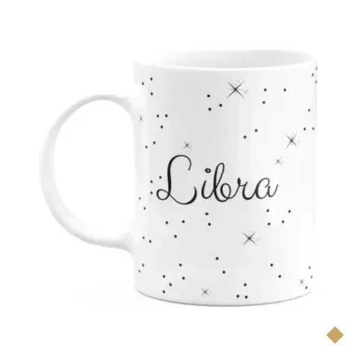 Caneca Signos Minimalista - Libra - 325ml