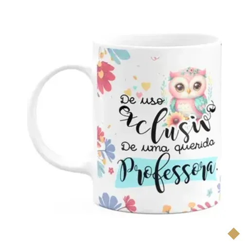 Caneca Professores - Uso Exclusivo De Uma Querida Professora
