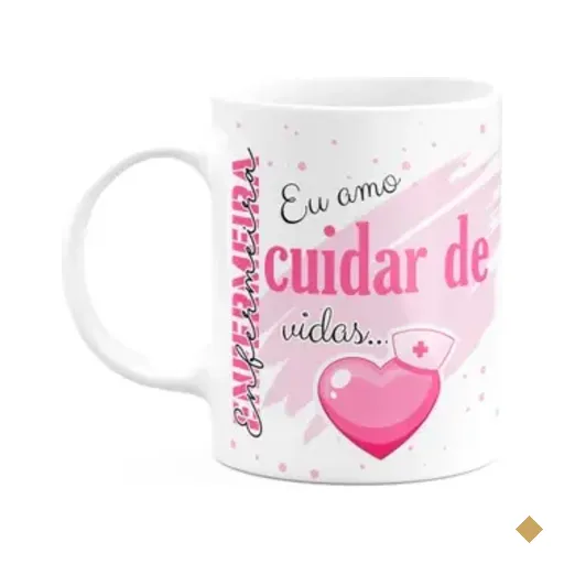 Caneca De Profissões - Sou Enfermeira - 325ml