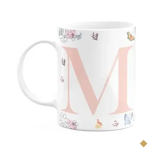 Caneca Especial Mulheres - Inicial Do Nome Letra M