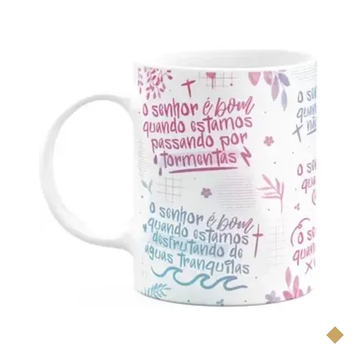 Caneca Religiosa - Quando O Senhor É Bom! - M4