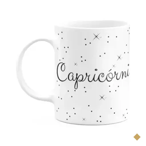 Caneca Signos Minimalista - Capricórnio - 325ml