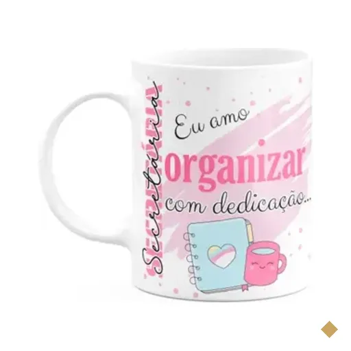 Caneca De Profissões - Sou Secretária - 325ml - Branca