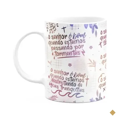 Caneca Religiosa - Quando O Senhor É Bom! - M2