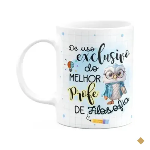 Caneca - Uso Exclusivo Do Melhor Professor De Filosofia