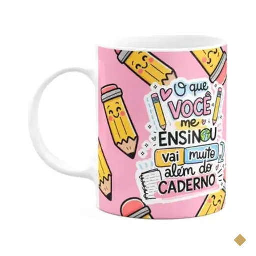 Caneca Professor - Muito Além Do Caderno
