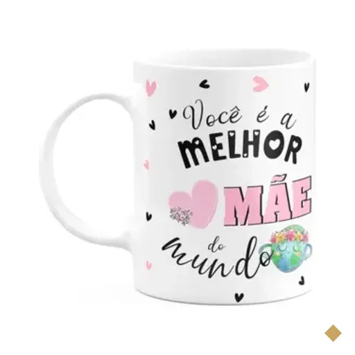 Caneca Mães E Profissões - Melhor Mãe Do Mundo