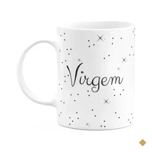 Caneca Signos Minimalista - Virgem - 325ml