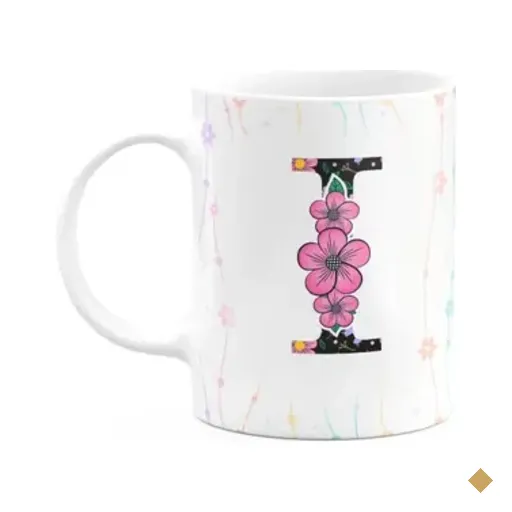 Caneca Today - Com Inicial Do Nome Letra I - 325ml
