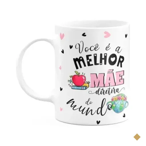 Caneca Mães E Profissões - Melhor Mãe Diretora Do Mundo