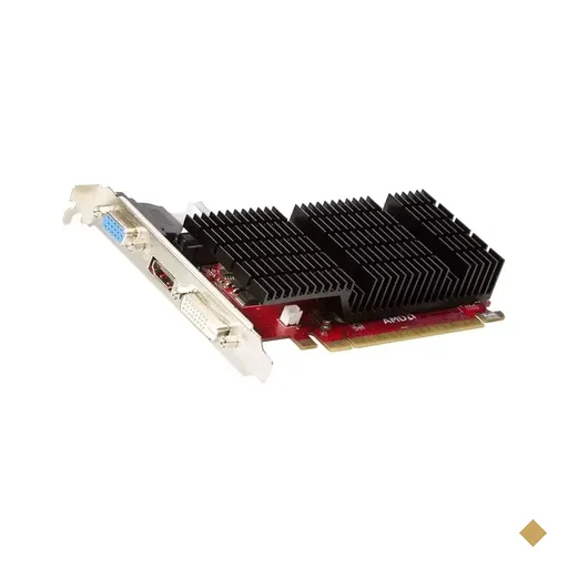 Placa de Vídeo PowerColor Go! Green Radeon HD 5450 1GB DDR3 64-bit PCI-E 2.1…