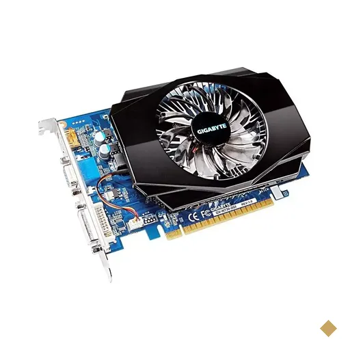 Placa de Vídeo Gigabyte GeForce GT 730 2GB DD3 64-bit PCI Express 2.0 x16