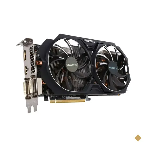 Placa de Vídeo Gigabyte Radeon R9 380 OC Windforce 2x 2GB GDDR5 256-bit PCI…